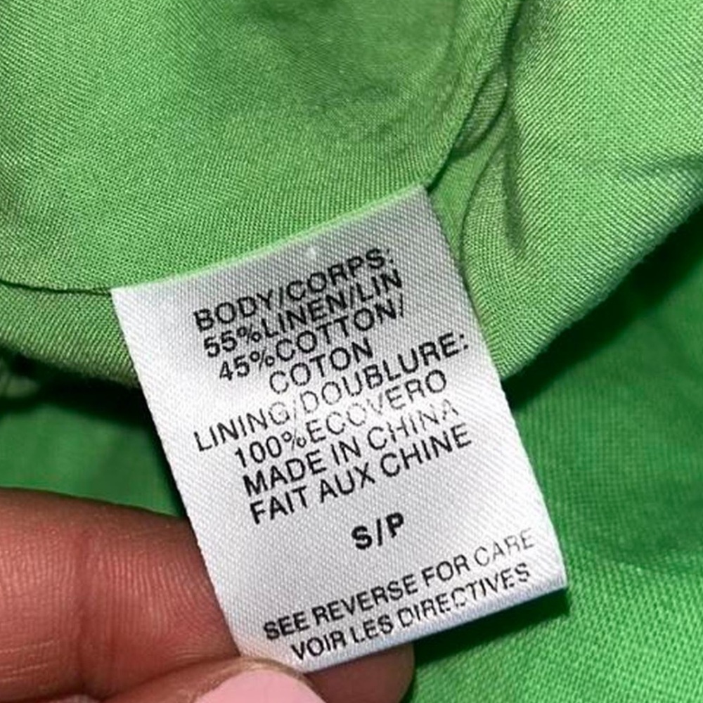 Cami NYC Lime Green Cross-Front Crop Top - Picture 7 of 7